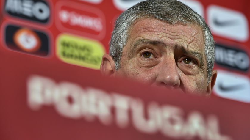 Fernando Santos não esconde ambição, mas coloca Portugal como "outsider" no Mundial. Foto: André Ferreira/Lusa