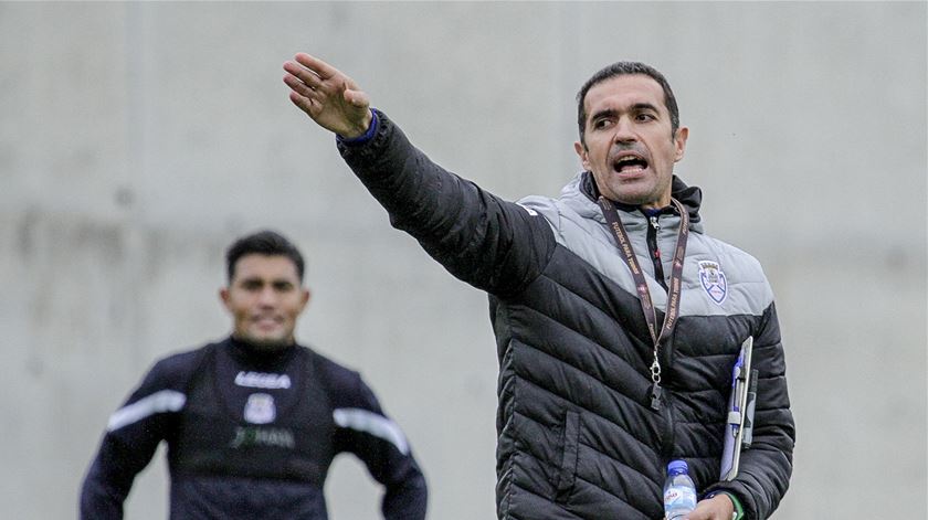 Filipe Rocha é o novo treinador do Feirense. Foto: CD Feirense