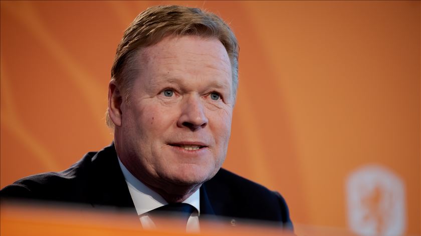 Ronald Koeman está habituado a defrontar a Inglaterra, como jogador e treinador. Foto: OnsOranje Twitter