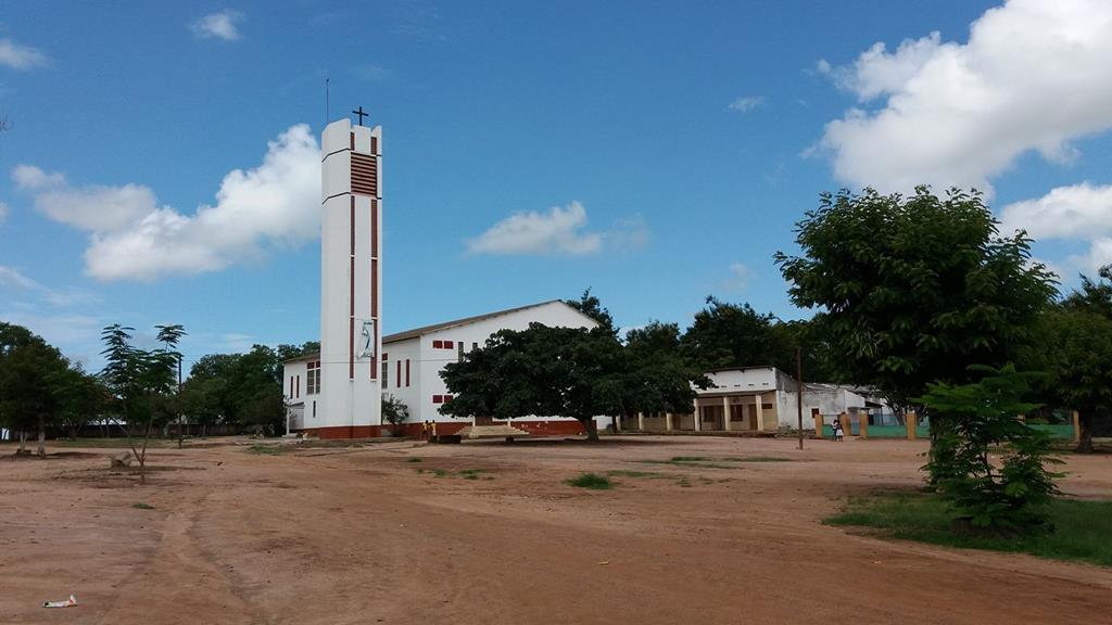 Missão católica no Cubal, Angola. Foto: DR