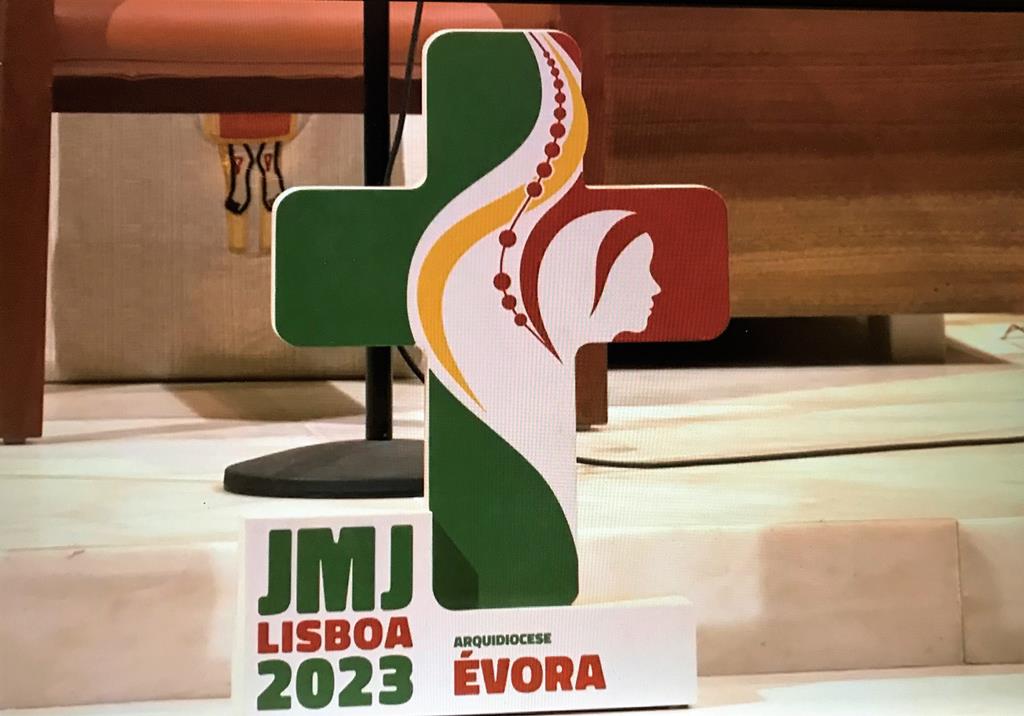 De Évora, os símbolos da JMJ seguem para a diocese de Portalegre-Castelo Branco. Foto: Rosário/RR