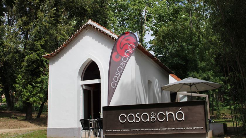 O edifício onde funciona a Casa de Chá de Coimbra foi cedido pela Câmara. Foto: Liliana Carona/RR