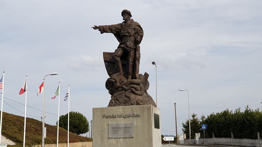 Estátua de Fernão de Magalhães, em Sabrosa Foto: Olímpia Mairos/RR