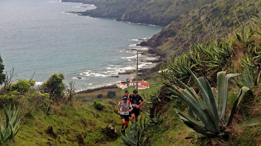 Prova realizada na ilha de Santa Maria, nos Açores, foi interrompida.  Foto: Rui Guerreiro/Facebook 