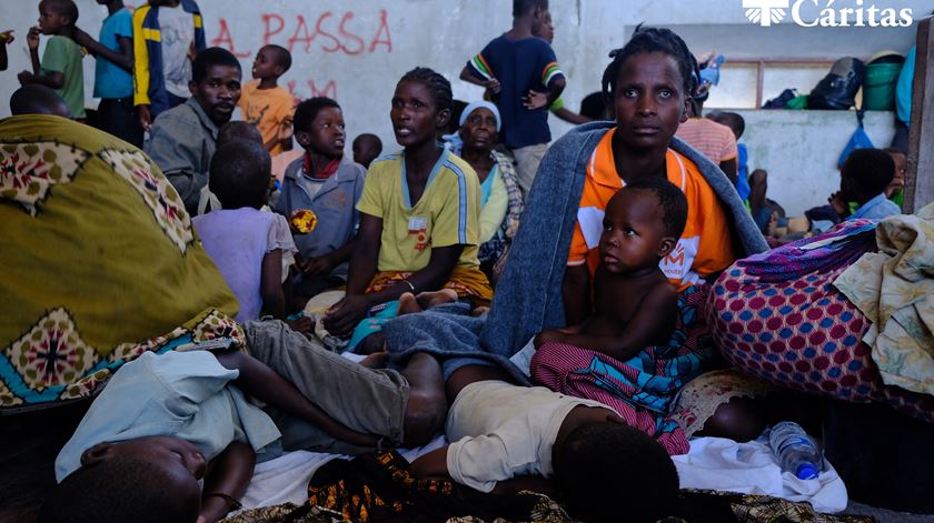Cerca de 13% dos moçambicanos estão a receber ajuda humanitária por causa do ciclone Idai. Foto: Cáritas Portuguesa