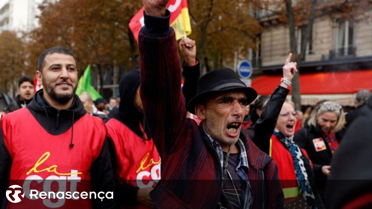 Les chauffeurs portugais au courant de la grève générale en France avec plus de 70% de participation