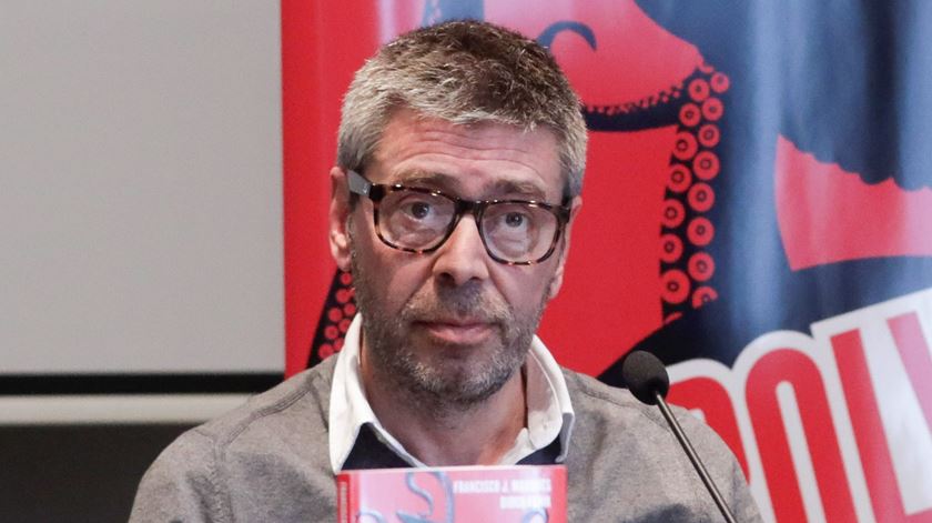 Francisco J. Marques lançou um livro sobre o "polvo" do Benfica. Foto: José Coelho/Lusa