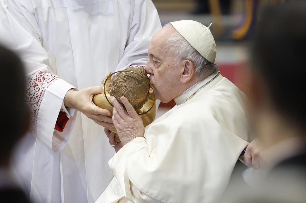 Papa na missa de Ano Novo: 