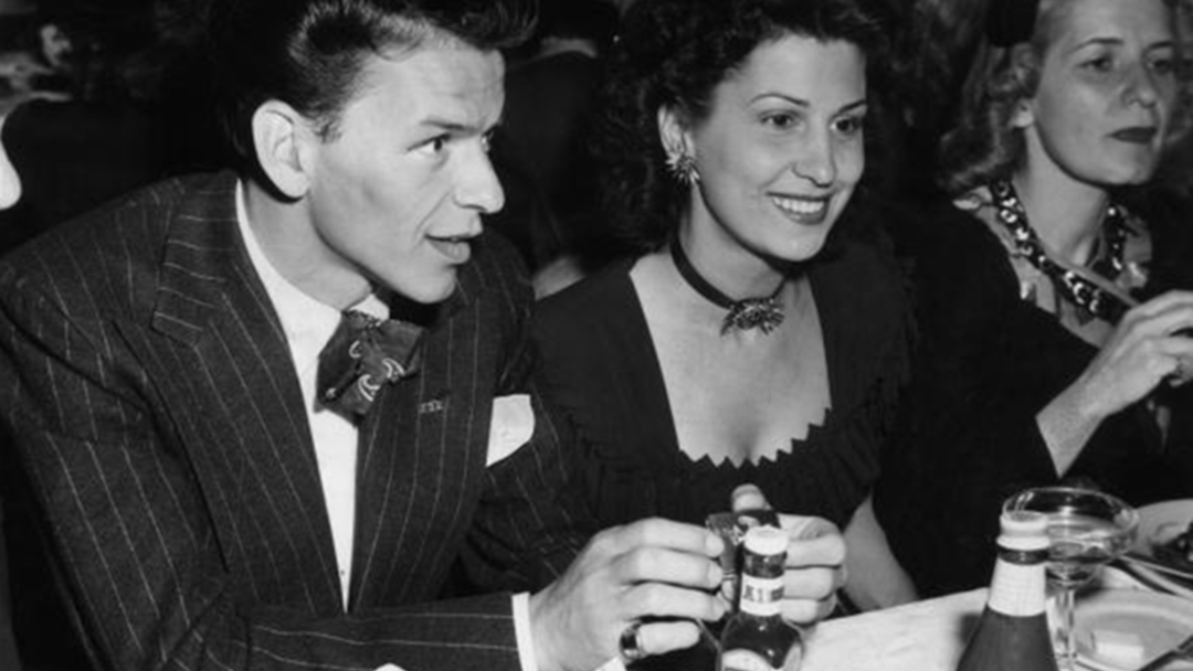 Frank Sinatra, um dos artistas de renome que passou pelo cinema de Santa Maria. 