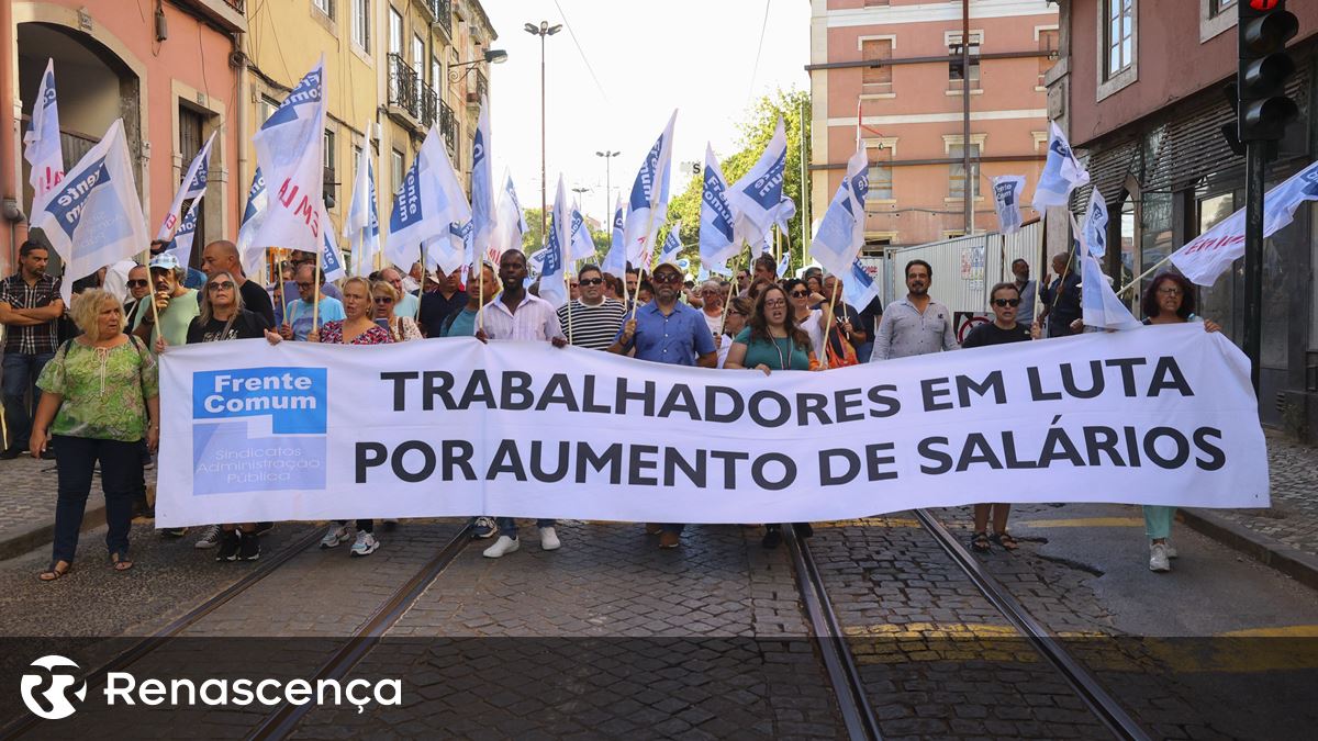 Contra o empobrecimento. Funcionários públicos protestam esta sexta-feira em Lisboa