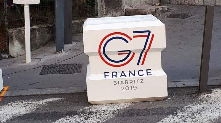Biarritz prepara-se para a cimeira do G7. Foto: Fernando Oliveira Engler
