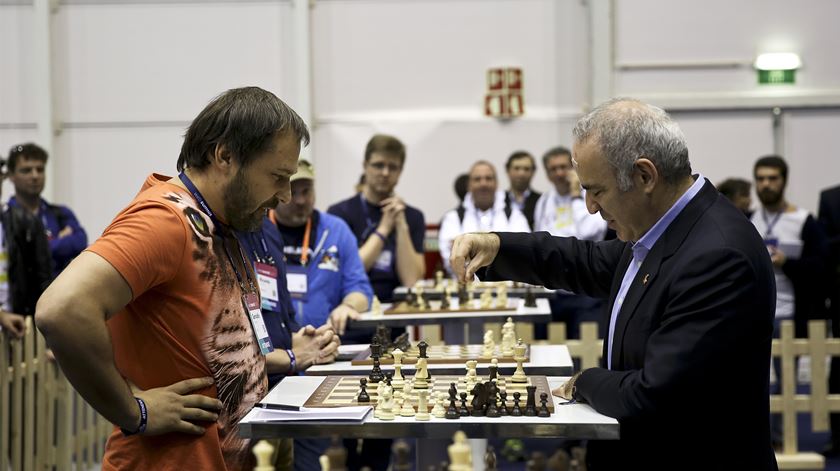 Kasparov em ação! 