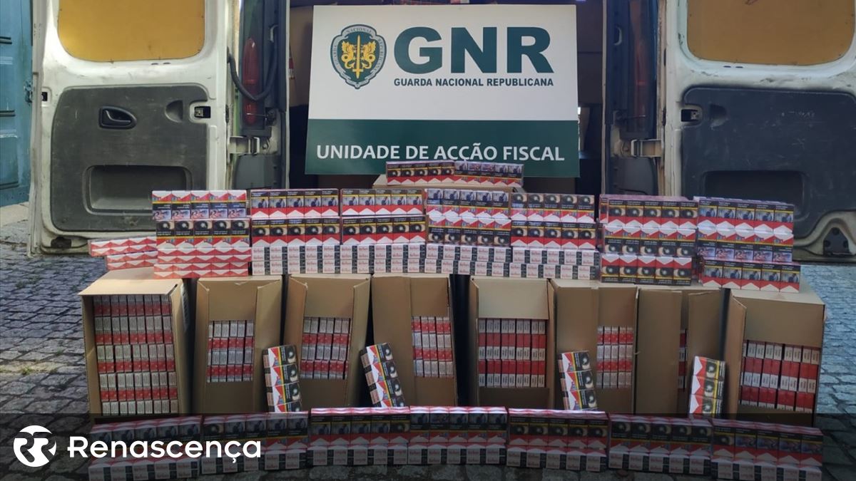 GNR apreendeu cerca de 5,5 milhões de cigarros no valor de 1,360ME