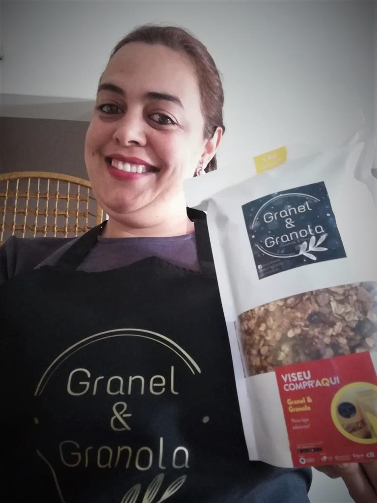 Nádia Gomez, a esteticista quer pôr os portugueses a comer granola. Foto: DR