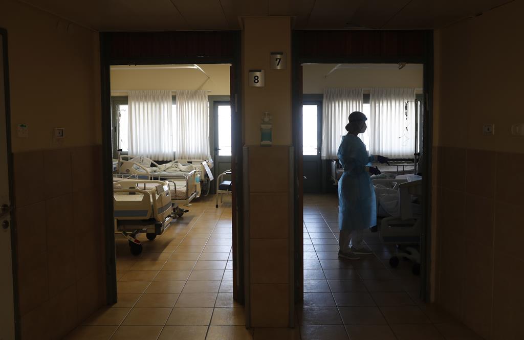 Hospital durante a pandemia da Covid-19 Foto: EPA