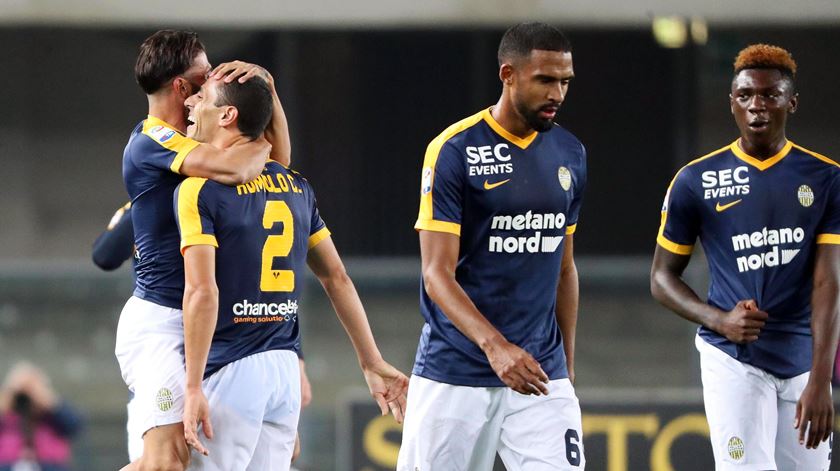 Hellas e Benevento encerraram oitava jornada da Serie A. Foto: EPA