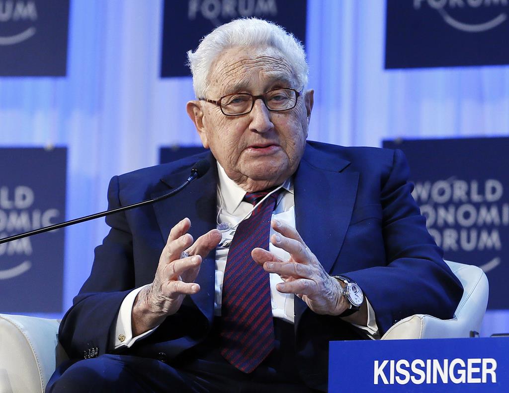 Ex-secretário de Estado norte americano, Henry Kissinger, morreu, esta quarta-feira, aos 100 anos. Foto Reuters