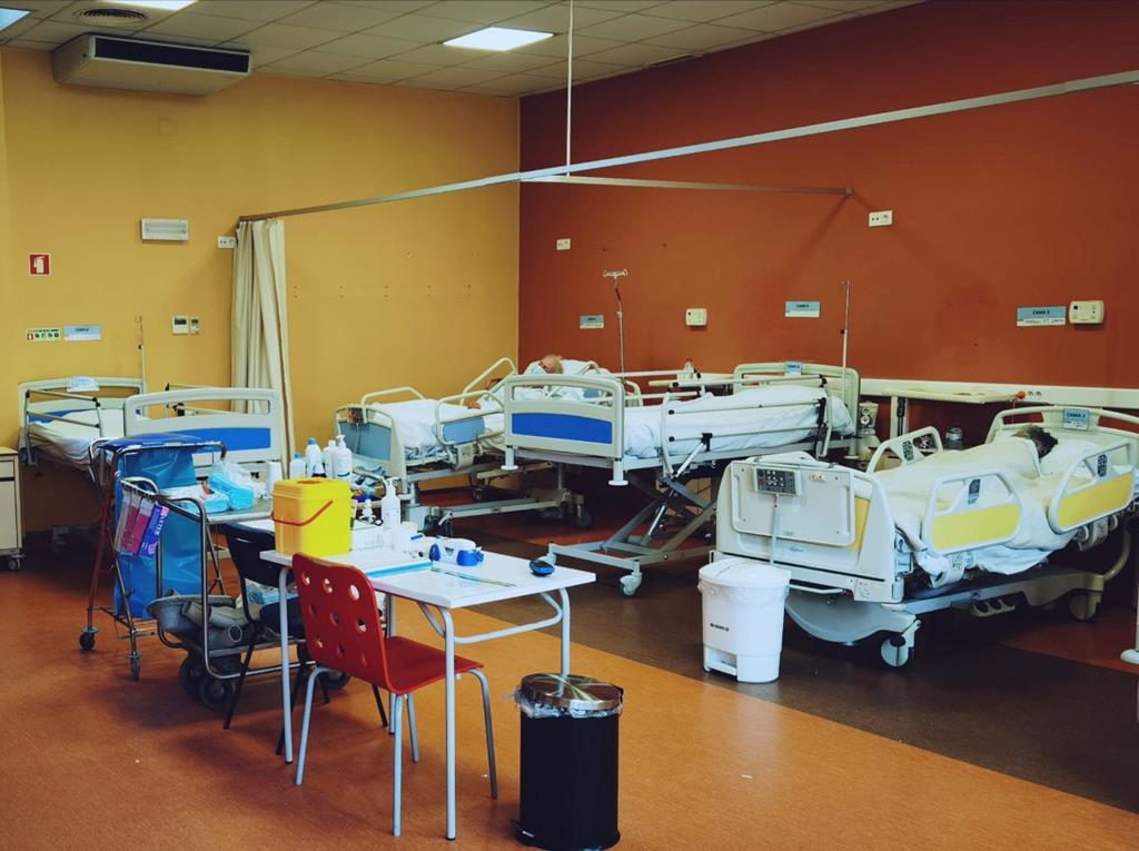 Uma nova enfermaria foi um dos investimentos feito pelo hospital eborense. Foto: HESE