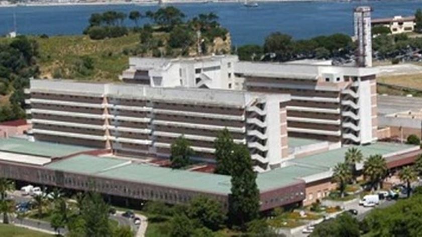 Hospital Garcia de Orta, em Almada. Foto: DR