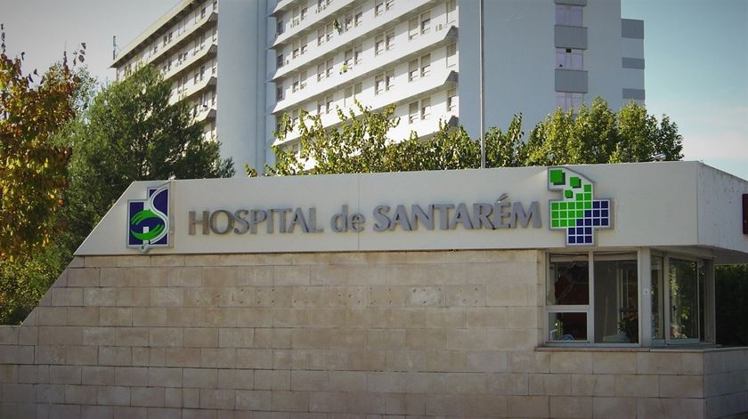 Hospital de Santarém. Foto: DR