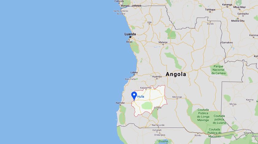 Assassinato ocorreu na província da Huíla, em Angola