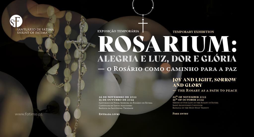 Cartaz da nova exposição no Santuário de Fátima. Foto: DR