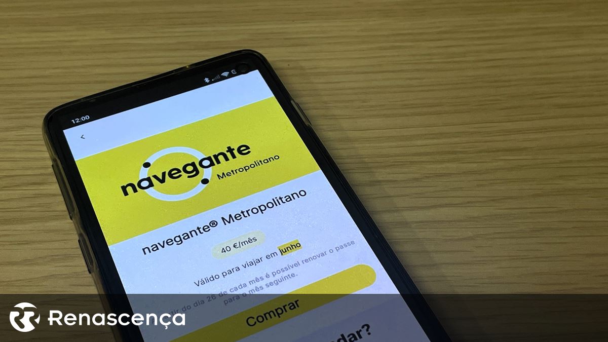 App do passe Navegante a funcionar bem e a permitir carregamentos normalmente