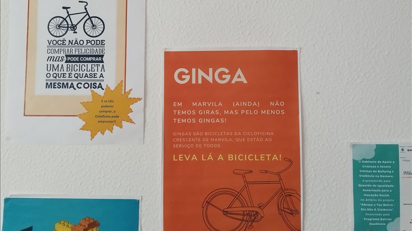 Centro de Promoção Social da PRODAC, em Marvila, casa do projeto Bicicletas com Asas. Foto: Diogo Camilo/RR