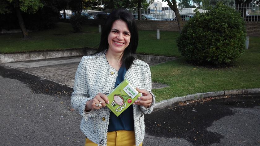 Celmira Macedo, professora de educação especial, é a autora do projeto Foto: Pedro Filipe Silva/RR