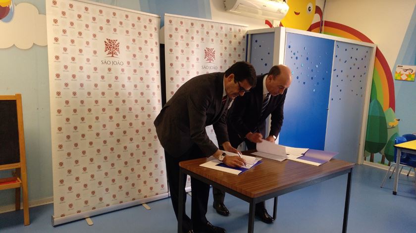 Rui Moreira e Oliveira e Silva assinaram o protocolo. Foto: RR