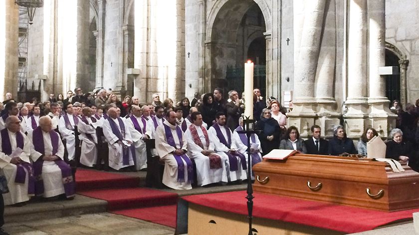 Funeral de D. António Santos, bispo emérito da Guarda. Foto: Liliana Carona/RR