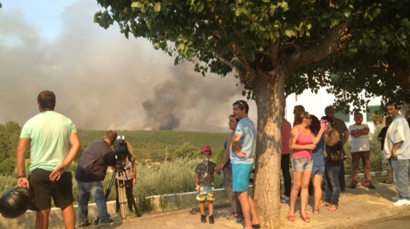 Incêndio de Mação resultou em 18 mil hectares de área ardida, 30 casas destruídas e 50 localidades evacuadas. Foto: Paula Costa Dias/RR