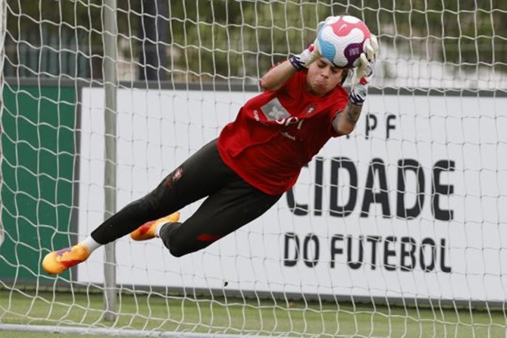 Inês Pereira, seleção futebol feminino. Foto: FPF
