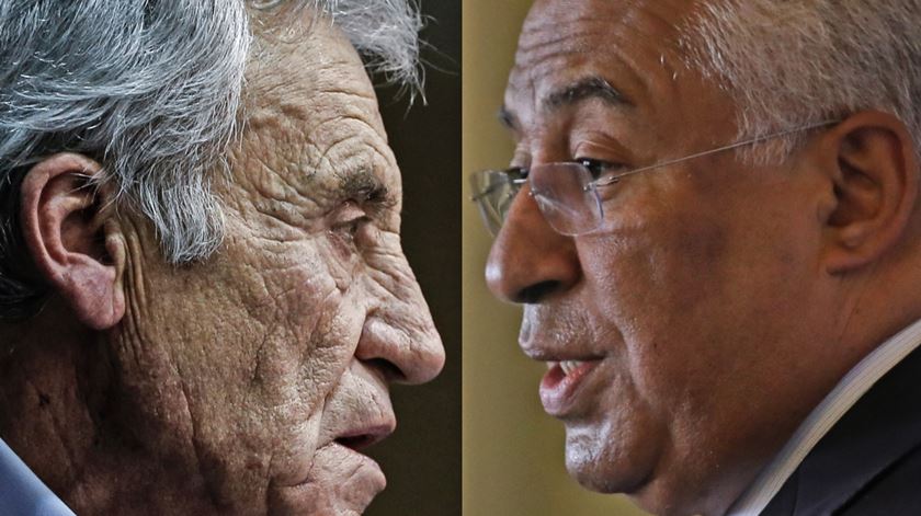 Jerónimo de Sousa e António Costa abriram os debates televisivos. Foto: Lusa