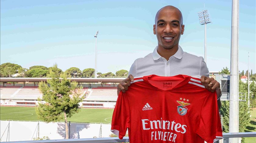 João Mário assina até 2026. Foto: Tânia Paulo/SL Benfica