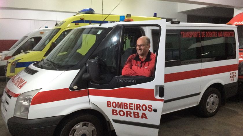Comandante dos voluntários de Borba, Joaquim Branco. Foto: Rosário Silva/RR