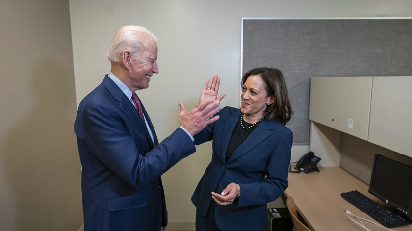 Joe Biden escolhe Kamala Harris para candidata a vice-presidente. Foto: Campanha de Joe Biden