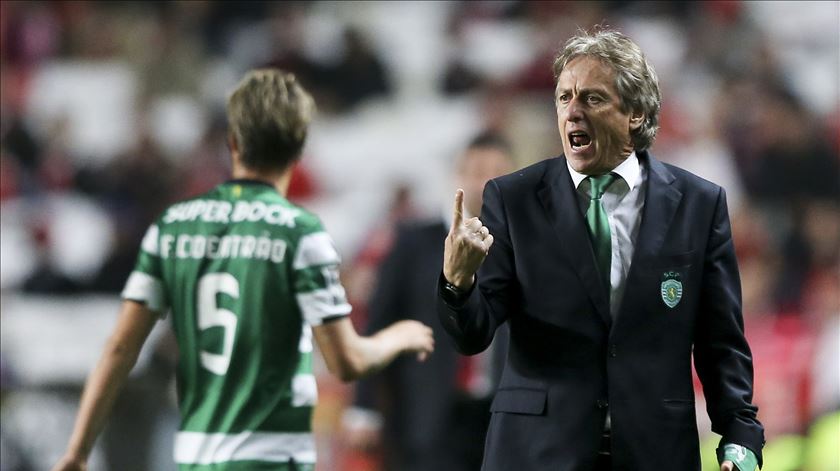 Jorge Jesus, treinador do Sporting. Foto: Miguel A. Lopes/Lusa