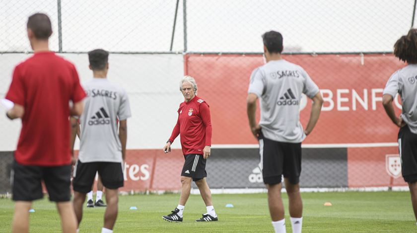 Os jogadores já estiveram no Seixal durante o fim-de-semana para o início dos testes físicos e exames médicos. Foto: Benfica
