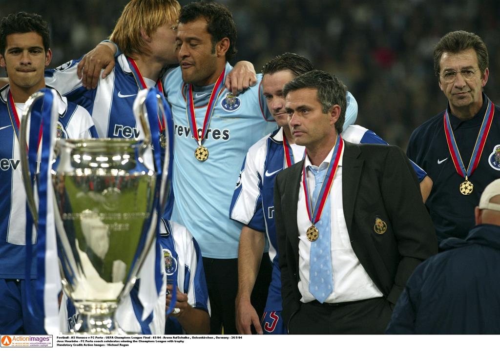 Mourinho levou o FC Porto à conquista da Champions. Foto: Michael Regan/Action Images/Reuters