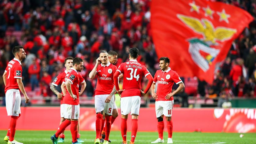 Benfica perdeu liderança com o FC Porto. Foto: José Sena Goulão/EPA