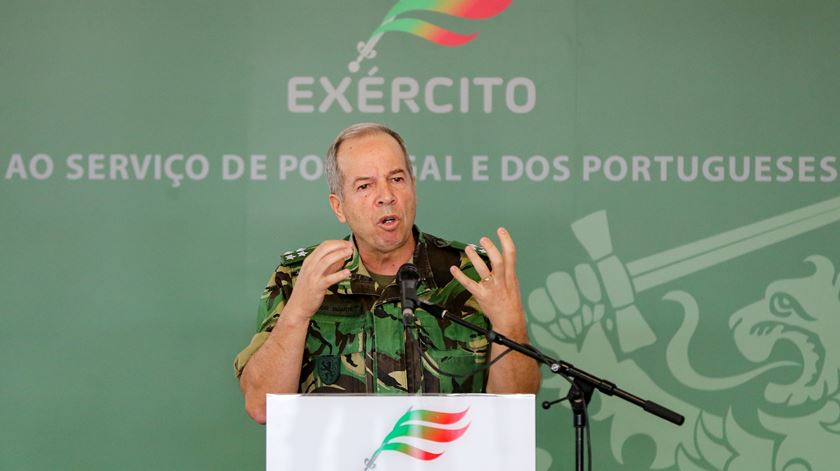 Rovisco Duarte, chefe do Estado-maior do Exército. Foto: João Relvas/Lusa