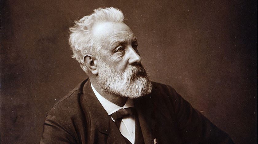 Júlio Verne fotografado em 1893. Foto: Wikipedia