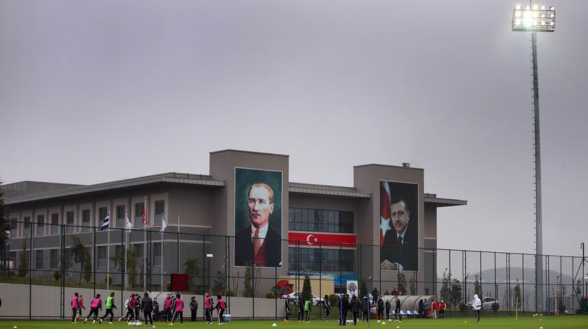 O centro de treinos do Kasimpasa, sempre com Erdogan presente. Foto: Carl Recine/Action Images/Reuters