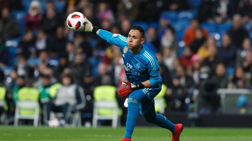 Keylor Navas tem jogador pouco no Real Madrid, esta temporada. Foto: Mutsu Kawamori/Reuters