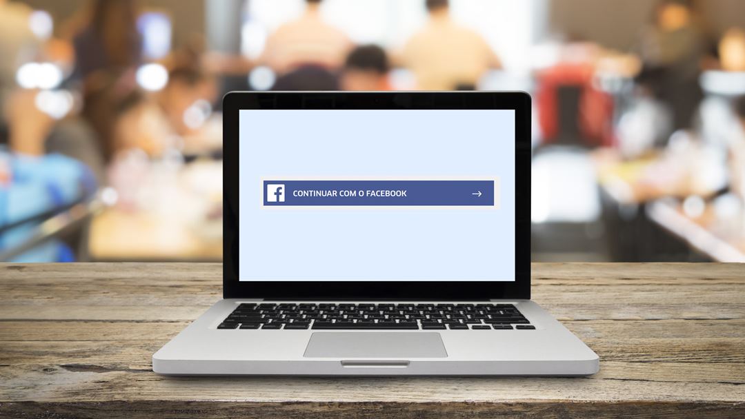 Se usar o mesmo e-mail para o Facebook e para as outras aplicações, poderá estar vulnerável, mesmo que não use o botão "Entrar com o Facebook"