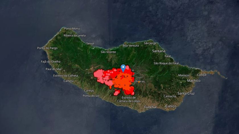 Mais de 7 mil hectares. Já não ardia tanta área na Madeira desde 2010