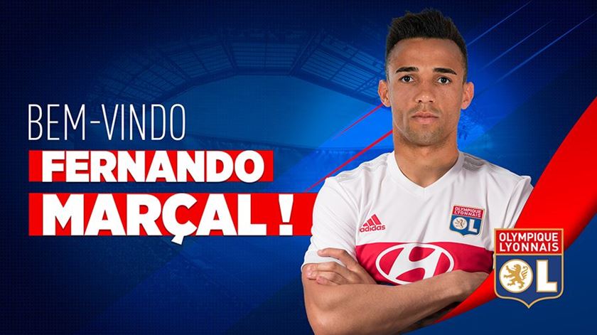 Marçal assinou por quatro anos com o Lyon. Foto: Facebook Lyon