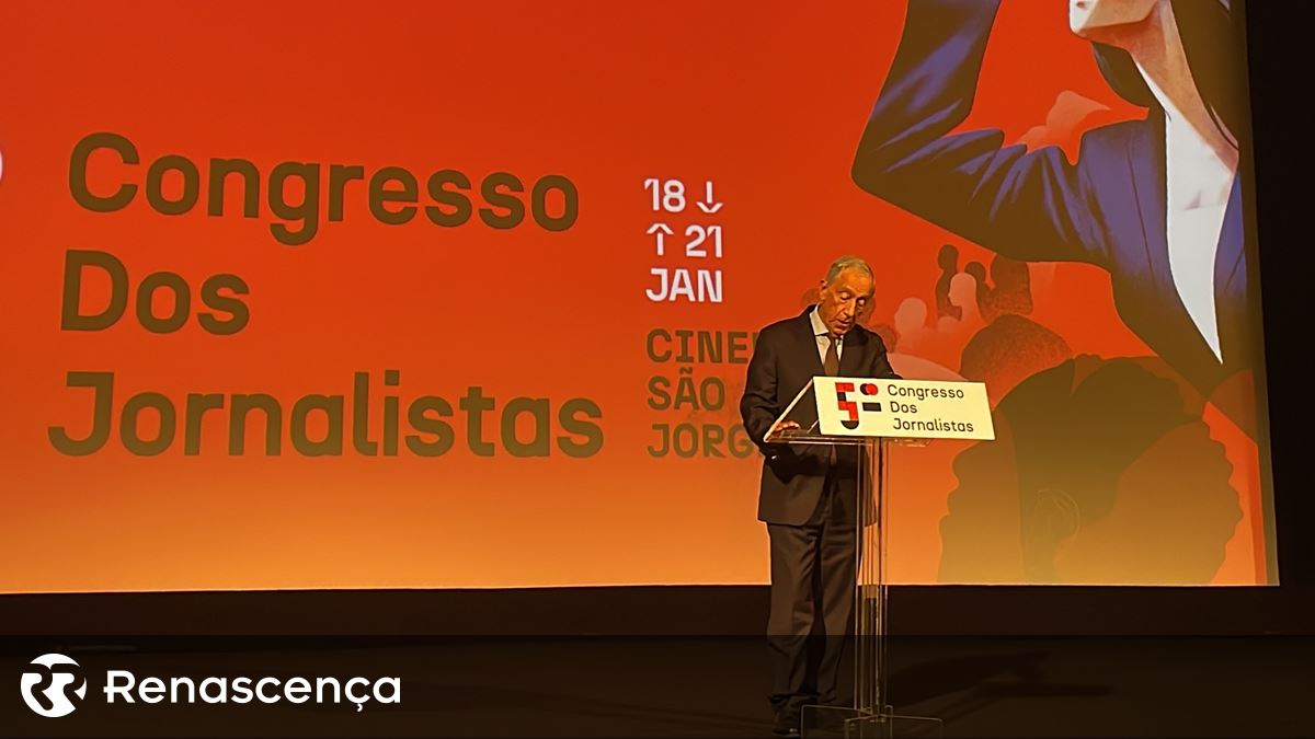 Marcelo diz que é inevitável que "o Estado não se alheie nunca de um debate essencial" sobre o Jornalismo