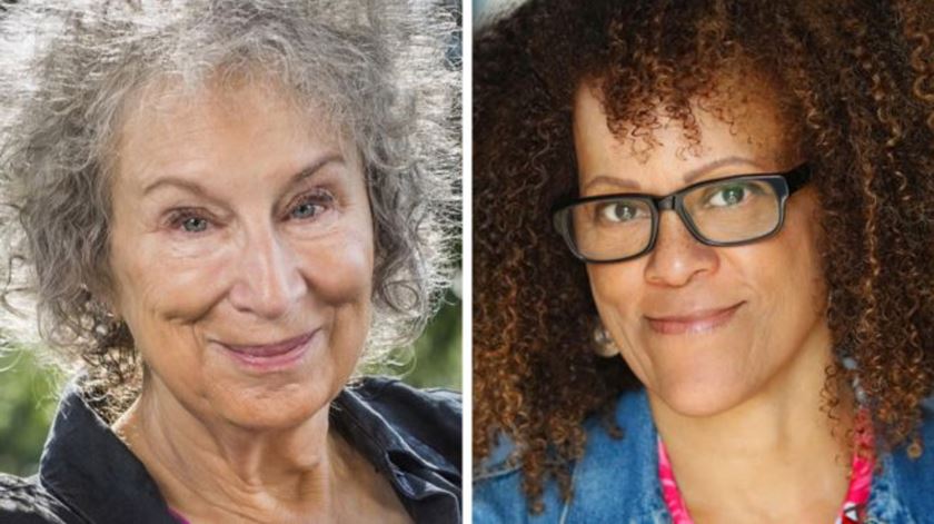 Margaret Atwood e Bernardine Evaristo. Foto: Booker Prize/PA Media